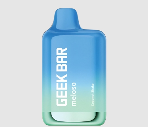 The Geek Bar Meloso Max 9000 Puffs Vape - Coconut Shake: A Taste of the Tropics Meets Irish Innovation