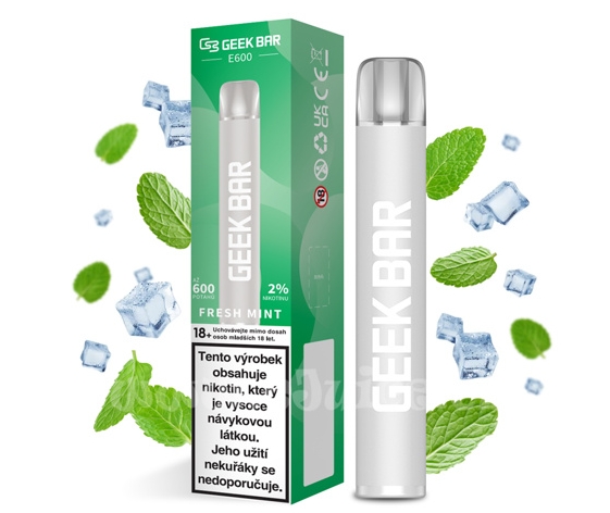 The Ultimate Refreshment: A Deep Dive into the Geek Bar E600 Fresh Mint